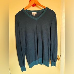 Goodfellow Long Sleeve Shirt - Indigo Blue